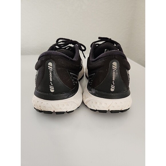 Brooks Ghost 13 Black White Womens Size 10 Running Shoes Lots Of Wear SEE - Picture 4 of 13